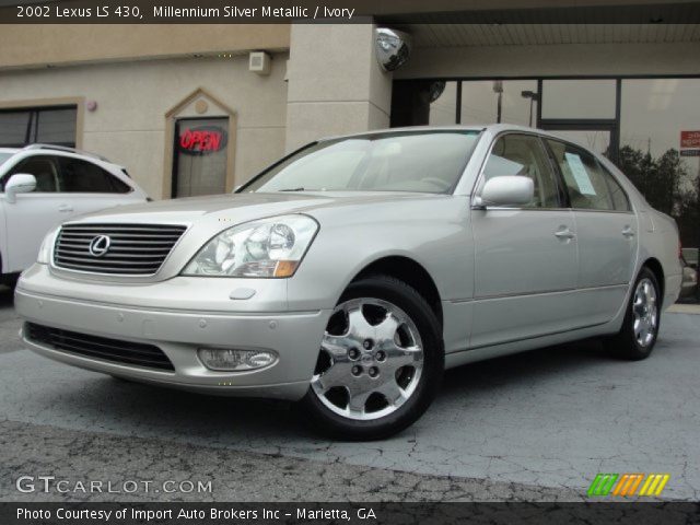 2002 Lexus LS 430 in Millennium Silver Metallic