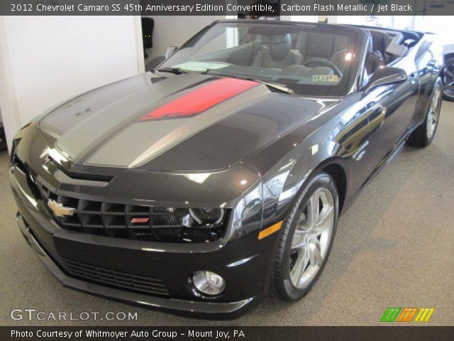 2012 Chevrolet Camaro SS 45th Anniversary Edition Convertible in Carbon Flash Metallic