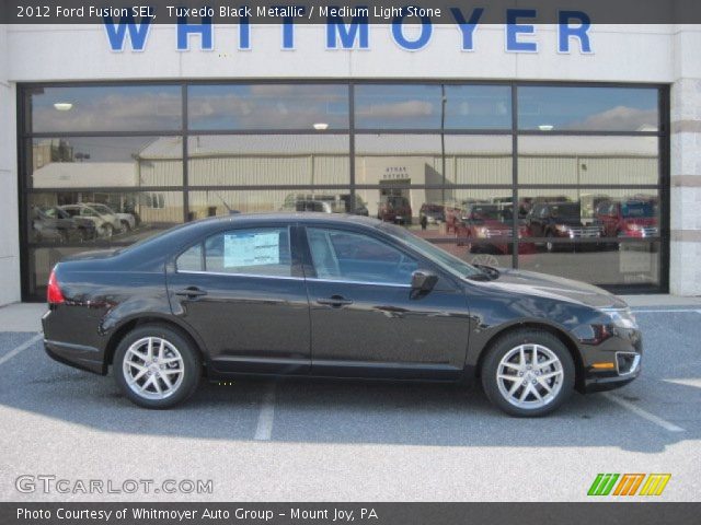 2012 Ford Fusion SEL in Tuxedo Black Metallic