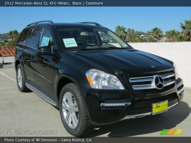 2012 Mercedes-Benz GL 450 4Matic in Black