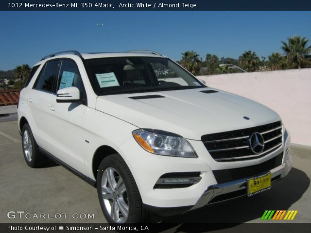 2012 Mercedes-Benz ML 350 4Matic in Arctic White