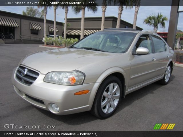 2002 Nissan Maxima GLE in Sunlit Sand Metallic