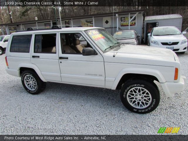 1999 Jeep Cherokee Classic 4x4 in Stone White