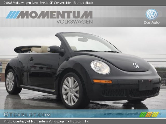 2008 Volkswagen New Beetle SE Convertible in Black