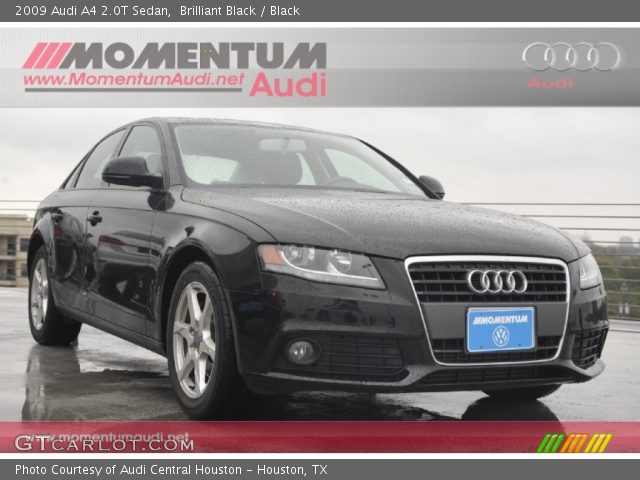 2009 Audi A4 2.0T Sedan in Brilliant Black