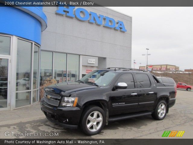 2008 Chevrolet Avalanche LTZ 4x4 in Black