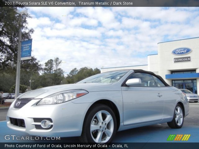 2007 Toyota Solara SLE V6 Convertible in Titanium Metallic