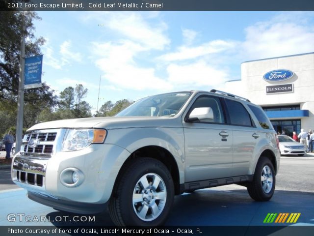 2012 Ford Escape Limited in Gold Leaf Metallic