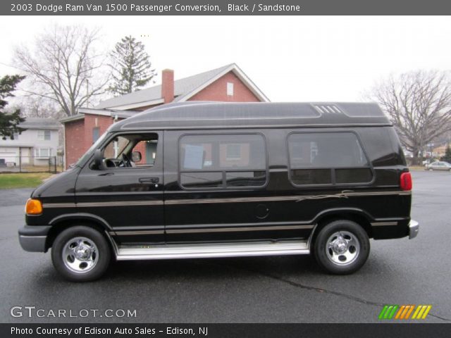 2003 Dodge Ram Van 1500 Passenger Conversion in Black