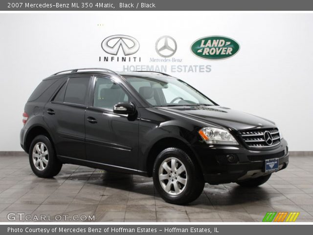 2007 Mercedes-Benz ML 350 4Matic in Black