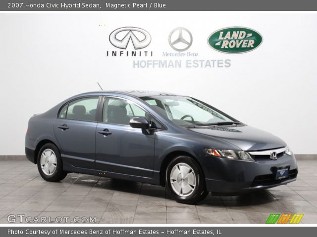 2007 Honda Civic Hybrid Sedan in Magnetic Pearl