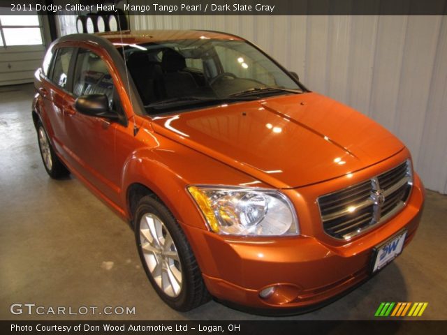 2011 Dodge Caliber Heat in Mango Tango Pearl