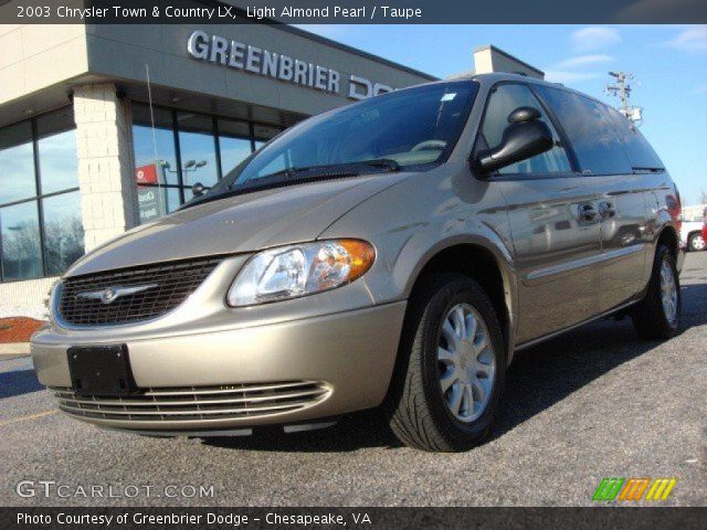 2003 Chrysler Town & Country LX in Light Almond Pearl