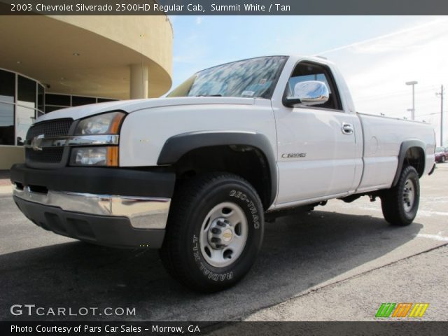 2003 Chevrolet Silverado 2500HD Regular Cab in Summit White