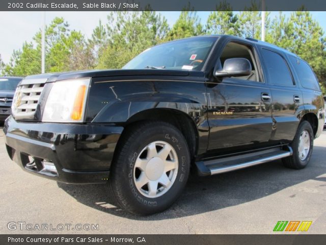 2002 Cadillac Escalade  in Sable Black