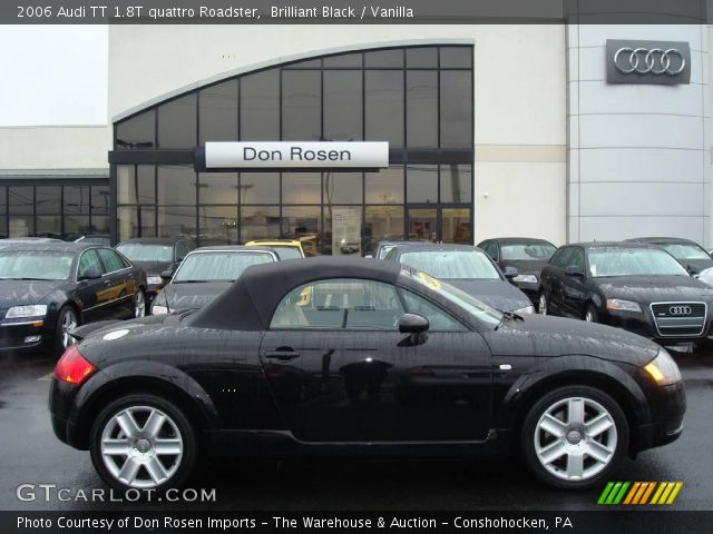2006 Audi TT 1.8T quattro Roadster in Brilliant Black