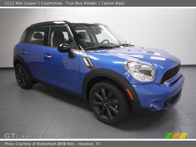 2012 Mini Cooper S Countryman in True Blue Metallic