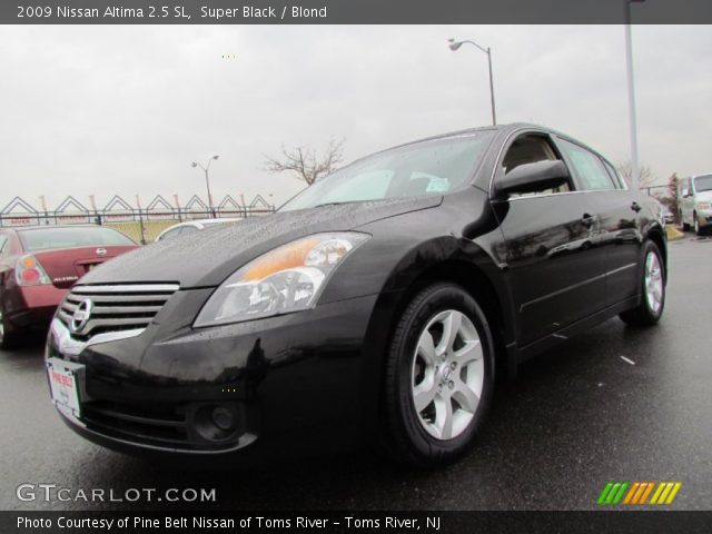 2009 Nissan Altima 2.5 SL in Super Black
