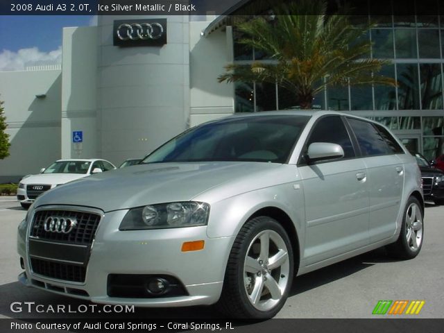 2008 Audi A3 2.0T in Ice Silver Metallic