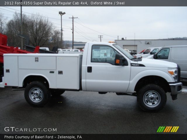 2012 Ford F350 Super Duty XL Regular Cab 4x4 in Oxford White