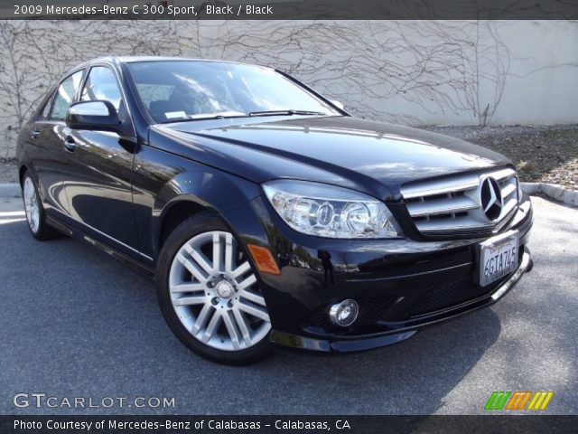 2009 Mercedes-Benz C 300 Sport in Black