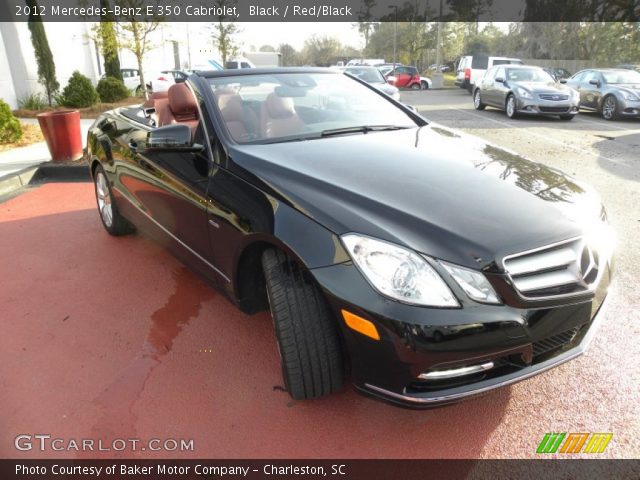 2012 Mercedes-Benz E 350 Cabriolet in Black