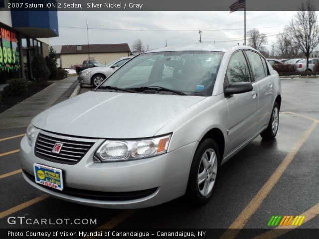 2007 Saturn ION 2 Sedan in Silver Nickel