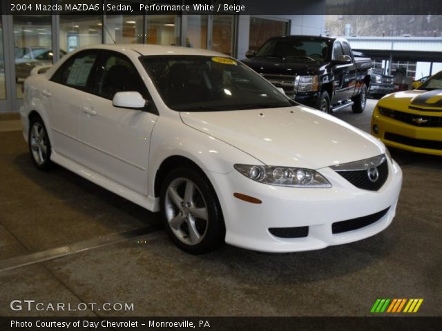 2004 Mazda MAZDA6 i Sedan in Performance White