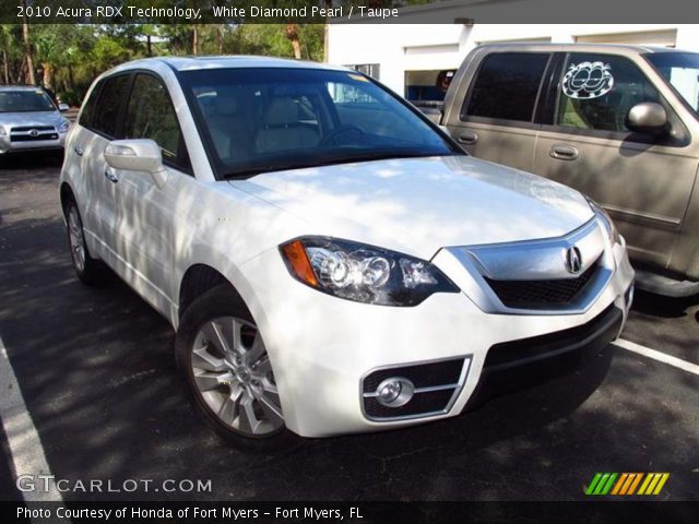2010 Acura RDX Technology in White Diamond Pearl