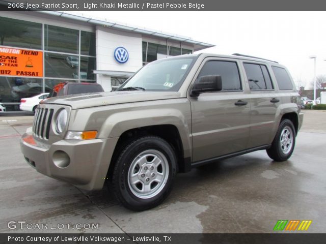 2008 Jeep Patriot Sport in Light Khaki Metallic