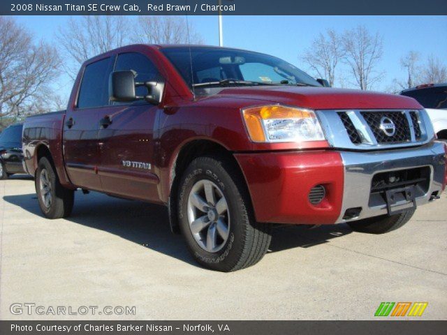 2008 Nissan Titan SE Crew Cab in Red Brawn