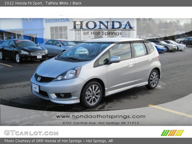 2012 Honda Fit Sport in Taffeta White
