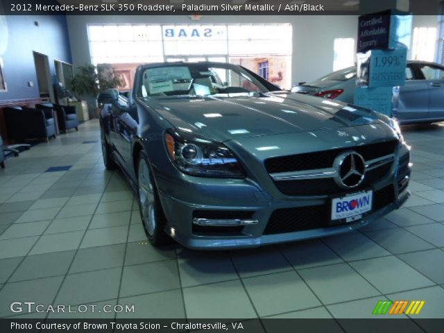 2012 Mercedes-Benz SLK 350 Roadster in Paladium Silver Metallic