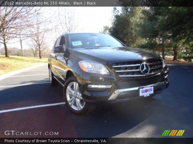 2012 Mercedes-Benz ML 350 4Matic in Black