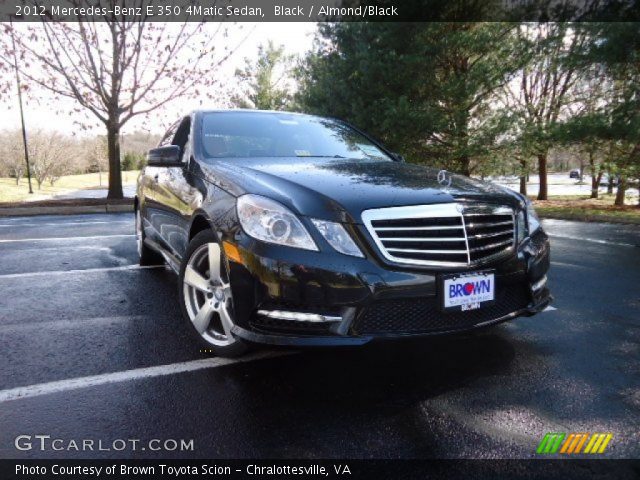 2012 Mercedes-Benz E 350 4Matic Sedan in Black