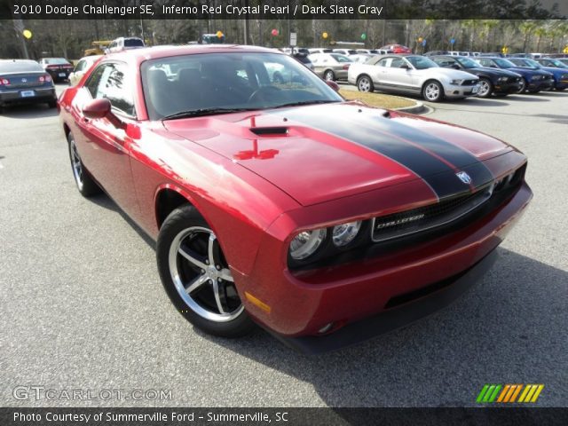 2010 Dodge Challenger SE in Inferno Red Crystal Pearl