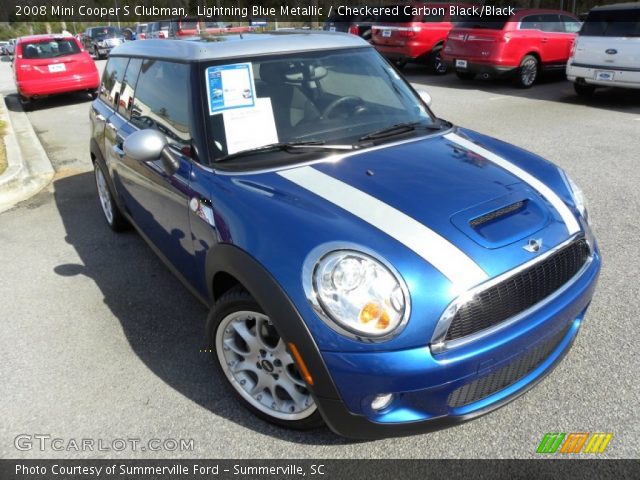 2008 Mini Cooper S Clubman in Lightning Blue Metallic