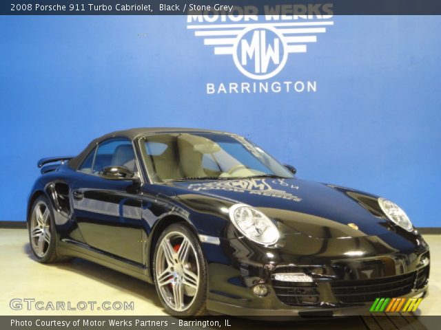 2008 Porsche 911 Turbo Cabriolet in Black