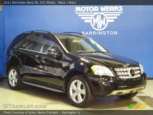 2011 Mercedes-Benz ML 350 4Matic in Black