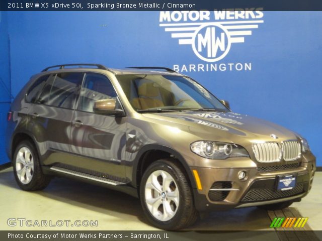 2011 BMW X5 xDrive 50i in Sparkling Bronze Metallic