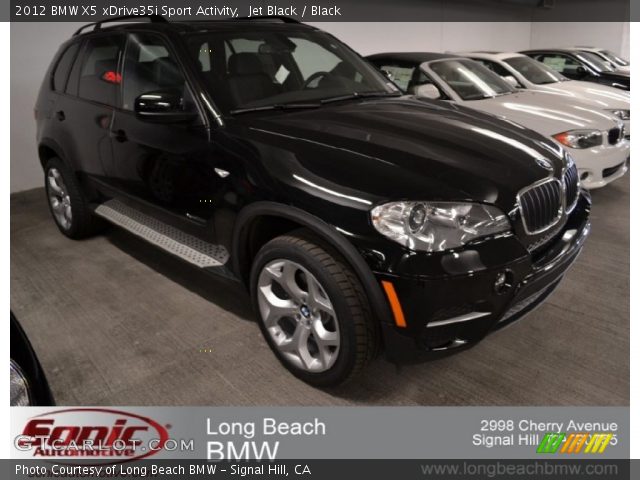 2012 BMW X5 xDrive35i Sport Activity in Jet Black