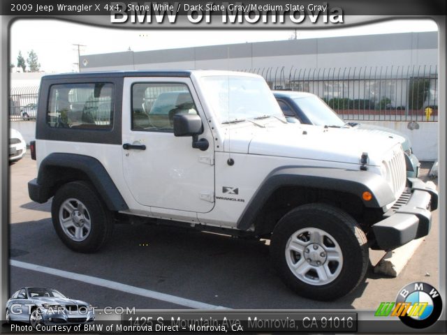 2009 Jeep Wrangler X 4x4 in Stone White