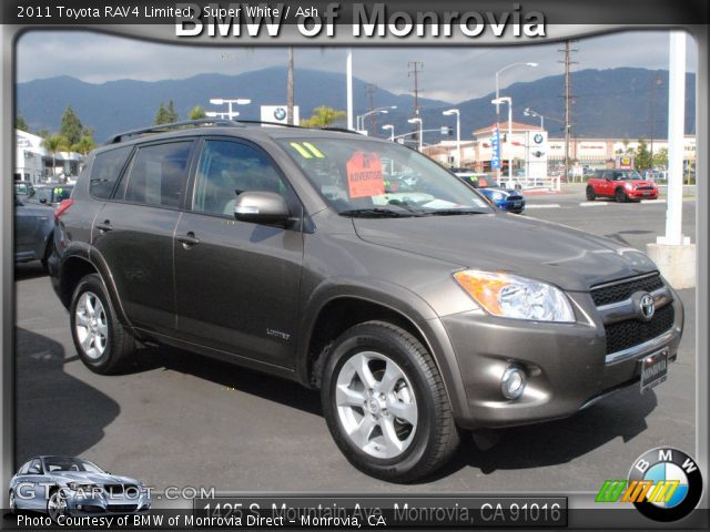 2011 Toyota RAV4 Limited in Super White