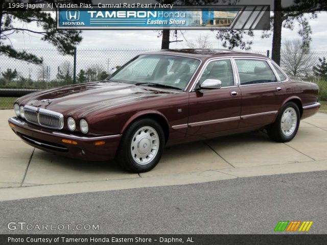 1998 Jaguar XJ Vanden Plas in Carnival Red Pearl