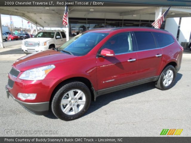 2009 Chevrolet Traverse LT in Red Jewel Tintcoat