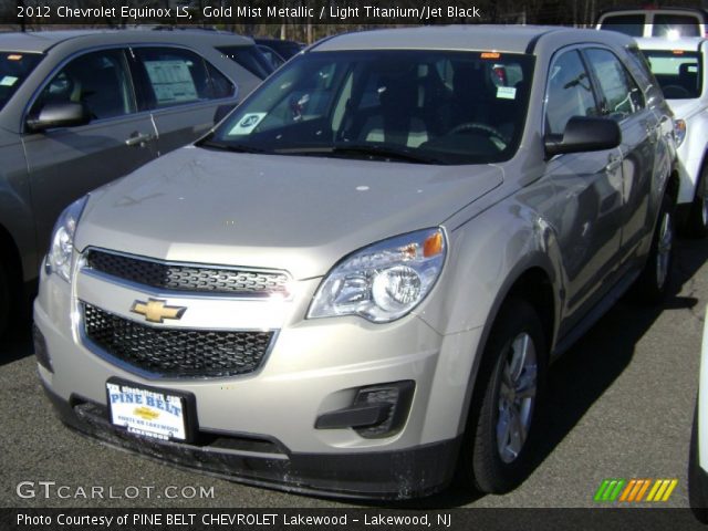 2012 Chevrolet Equinox LS in Gold Mist Metallic