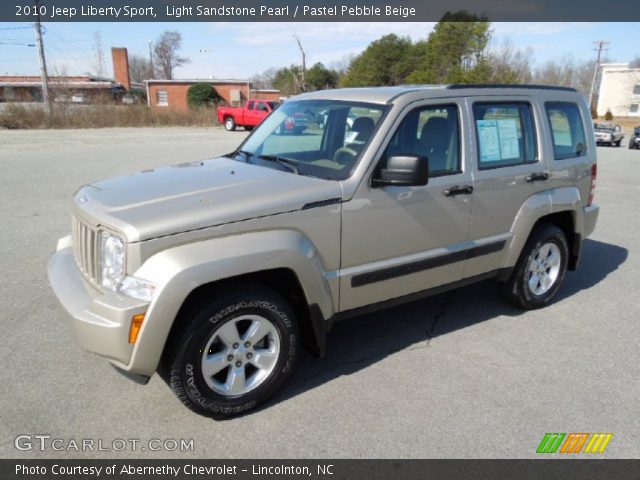 2010 Jeep Liberty Sport in Light Sandstone Pearl