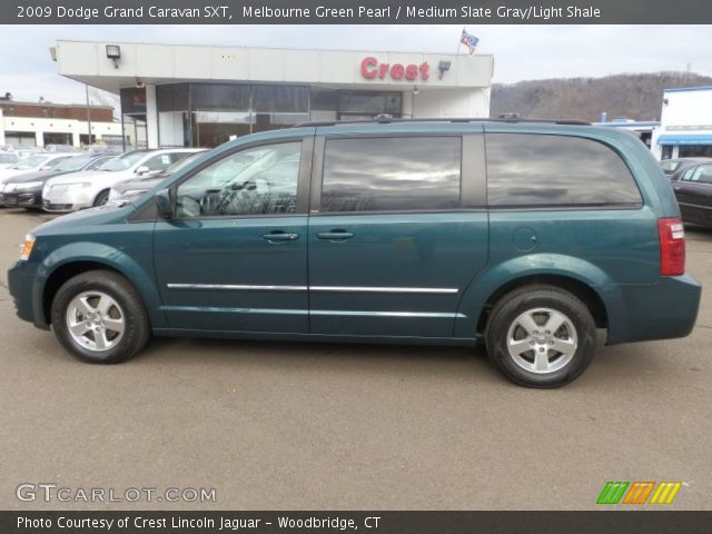 2009 Dodge Grand Caravan SXT in Melbourne Green Pearl