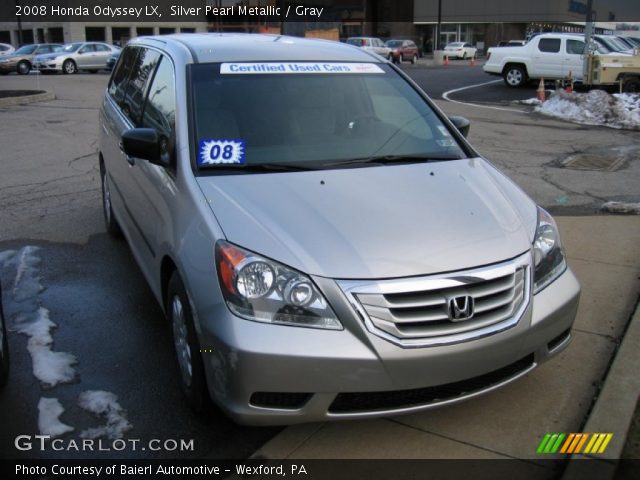 2008 Honda Odyssey LX in Silver Pearl Metallic