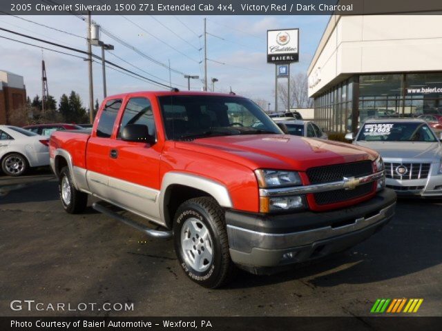 2005 Chevrolet Silverado 1500 Z71 Extended Cab 4x4 in Victory Red